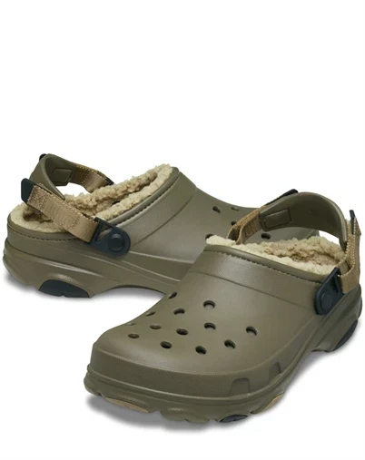 PRE SALE // Crocs - All Terrain Lined Clog - Walnut